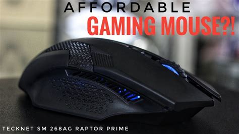 AFFORDABLE GAMING MOUSE Tecknet SM 268AG Raptor Prime Unboxing