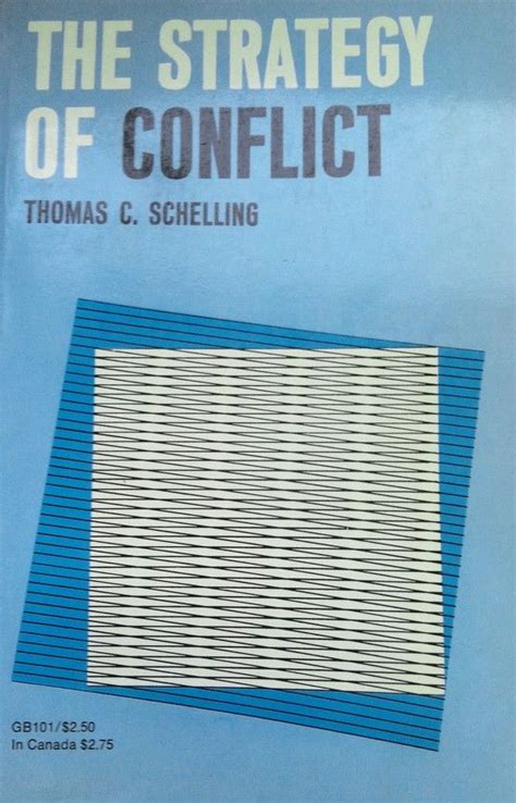 Thomas C. Schelling - The Strategy of Conflict Poster Design, Graphic ...