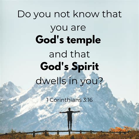 spirit  god dwells