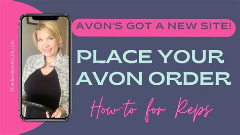 Avon How To Place Your Avon Order In Youtube