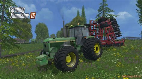 Мод трактор John Deere 4755 Terra V2 0 для Farming Simulator 2015