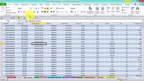 Grouping In Excel Pivot Tables Youtube