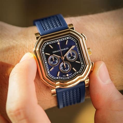 Introducing Gerald Charles Maestro Ultra Thin And Chronograph Blue Dial