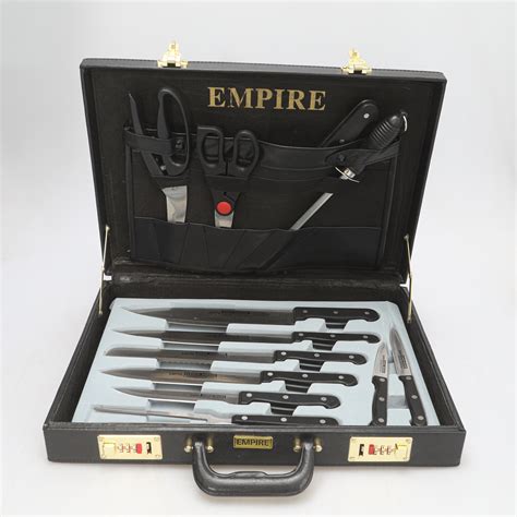 Images For Knife Set In Briefcase Solingen Profiline Empire