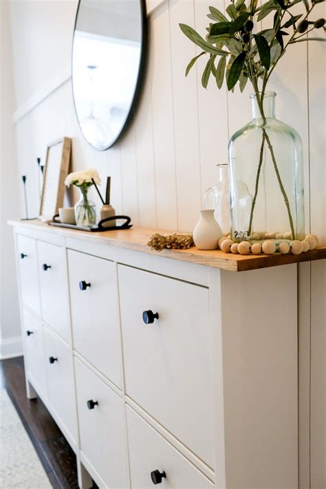 IKEA Shoe Cabinet Hack for a Stylish Home Entrance