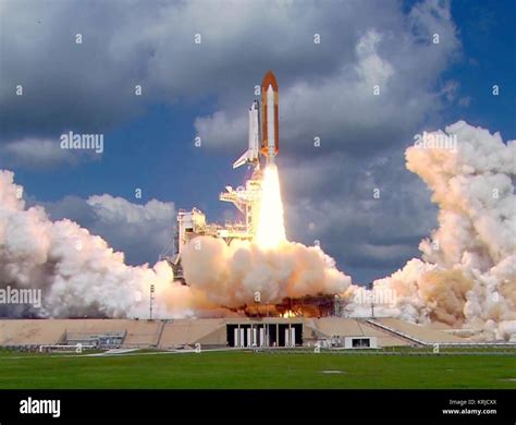 Space Shuttle Discovery Leaps From Launch Pad 39b On The Return To