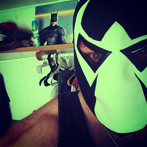 I Break You Bane Cosplay Selfie Work In Progress Batman