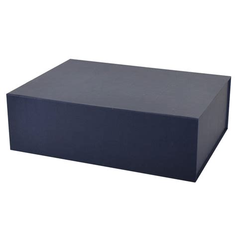 Bo Te Magn Tique Carton Bleu Mat X X Cm