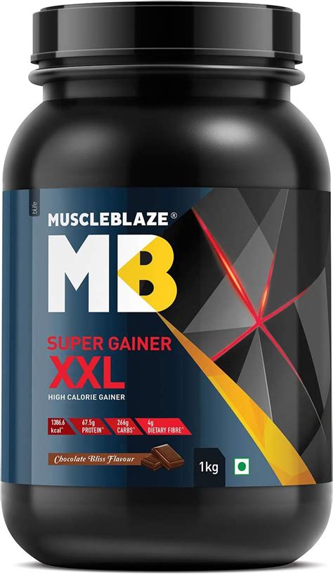 Muscleblaze Super Mass Gainer Xxl Chocolate Bliss Kg Lb