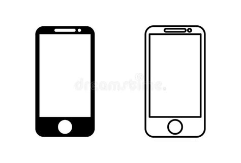 Phone Icon Call Icon Vector Telephone Symbol Stock Vector