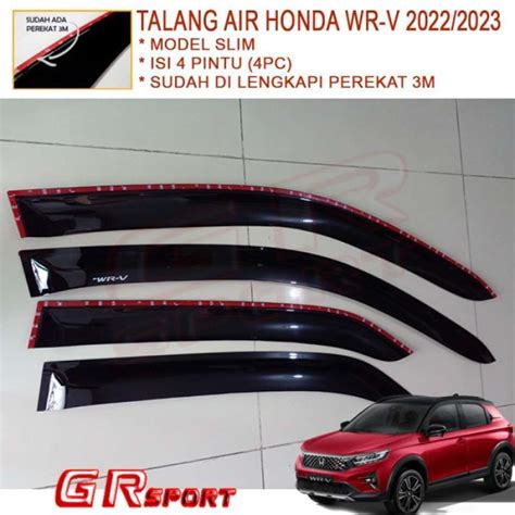 Jual Talang Air Model Slim Mobil Honda Wrv Wr V 2022 2023 Di Seller