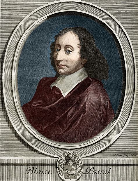 フランスの物理学者数学者作家であるBlaise Pascal1623 1662の肖像