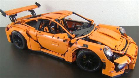 Lets Build Lego Technic Porsche 911 Gt3 Rs Set 42056 Part 11