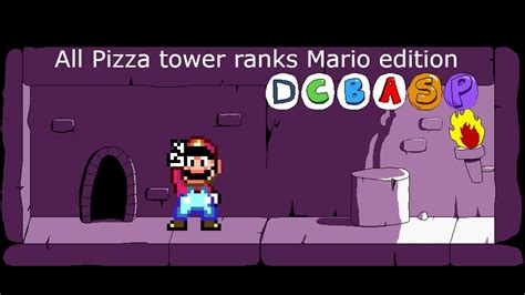 All Ranks In Pizza Tower Mario Edition YouTube