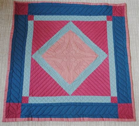 Amish Design Quilted Wall Hanging