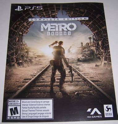 Metro Exodus Complete Edition Preorder Bonus DLC PlayStation 5 PS5 EBay