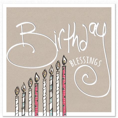 Tracey Russell Greetings Card Birthday Blessings Potters House Limited