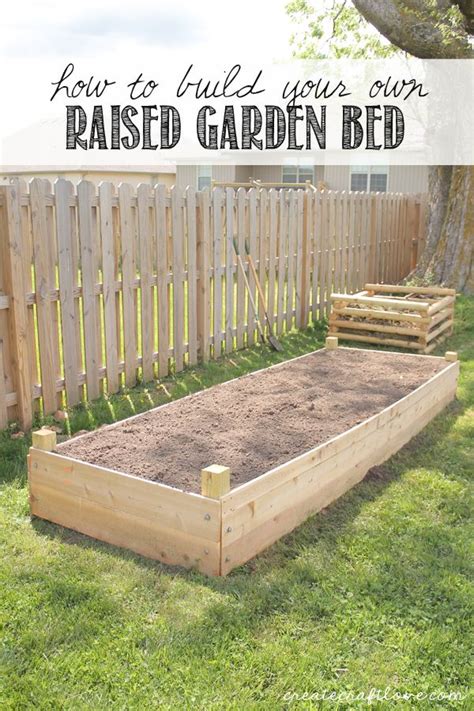 Build Your Own Raised Garden Bed Woodworking Projects And Plans