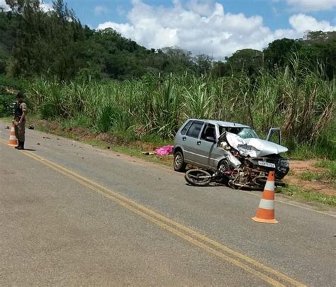 Homem Morre E Mulher Fica Gravemente Ferida Em Acidente Entre Carro E