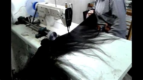 How We Make Weave By Loks 100 Human Hair Factory Wholesale Human Hair From China Supplier Youtube