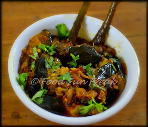 Eggplant / Brinjal/ Baingan Ke Sabzi ~ Food Fun Freak