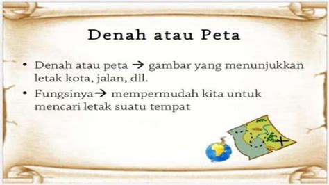 Ppt Ips Bab Denah Dan Peta Ppt