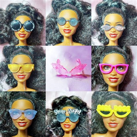 Barbie Doll Accessories Sunglasses Eyeglasses Glasses Etsy