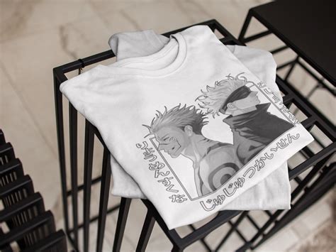 Jujutsu Kaisen Shirt Satoru Gojo Vs Sukuna Yuji Itadori Jujutsu Kaisen