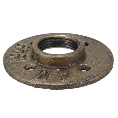 1 Inch Malleable Threaded Floor Flange Iron Pipe Fittings Wall Mounted Flange – Alexnld.com