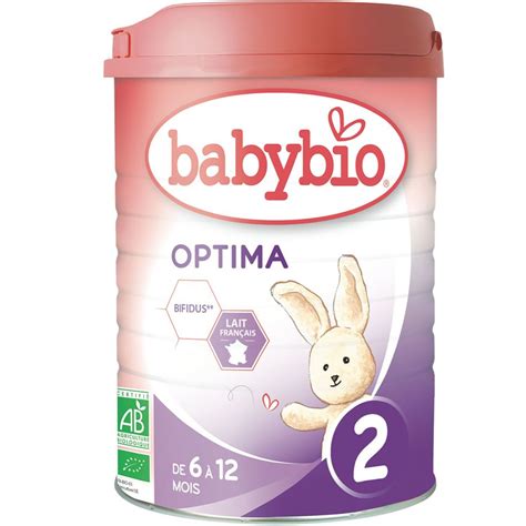 Babybio Optima Lait Me Ge En Poudre Bio D S Mois G Pas Cher