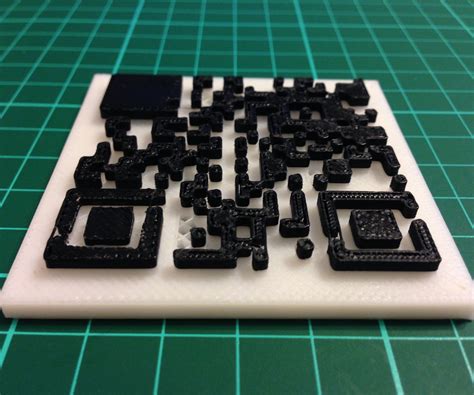 Create A 3d Printed Qr Code Using Blender 3 Steps Instructables