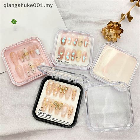 My Fashion Press On Nail Storage Box False Nail Transparent