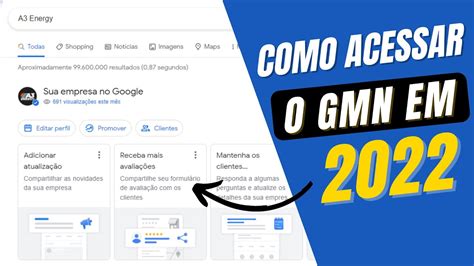 COMO ACESSAR FAZER LOGIN ENTRAR no NOVO GOOGLE MEU NEGÓCIO em 2022