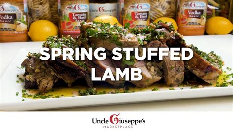 How To Make The BEST Spring Stuffed Lamb Uncle Giuseppe S MANGIA