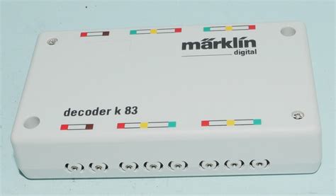 Märklin 60830 Decoder Empfängermodul K 83 f Weichen Signale