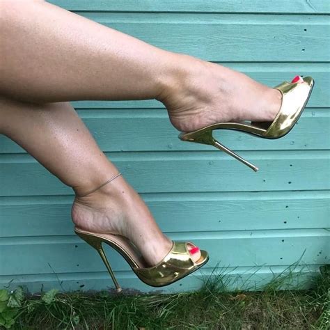 Gold Or Silver Highheels Heels Stilettos Mules Zapatos Con Tacones Altos Zapatillas De