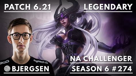 274 TSM Bjergsen Syndra Vs Twisted Fate Mid November 1st 2016