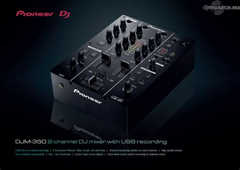 Pioneer DJ DJM 350 Mixer Gearbase DJResource