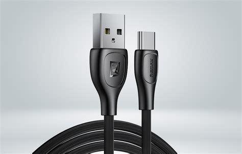 Kábel USB C Remax Lesu Pro 1m 2 1A fekete OkosCucc hu