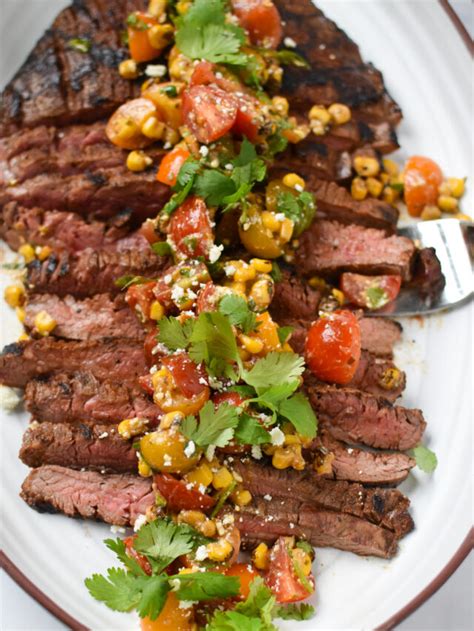 Grilled Flank Steak With Dry Rub A Cedar Spoon