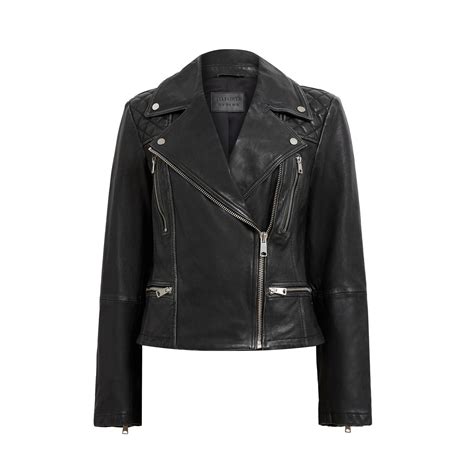 Allsaints Cargo Biker Jacket Blackgrey Frasers