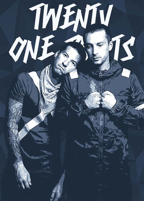 Twenty One Pilots Artwork Poster By Rizky Irawan Displate Twenty