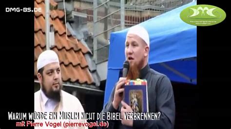 Pierre Vogel Warum WÜrde Ein Muslim Nicht Die Bibel Verbrennen 31 12 2015 Braunschweig