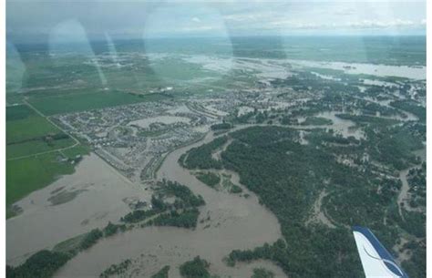 Aerial Photographs Of The Flooding In High River June 21 2013