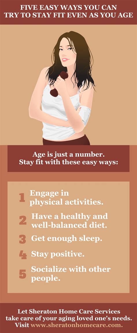 Five Easy Ways You Can Try To Stay Fit Even As You Age Stay Fit Well Balanced Diet Physical