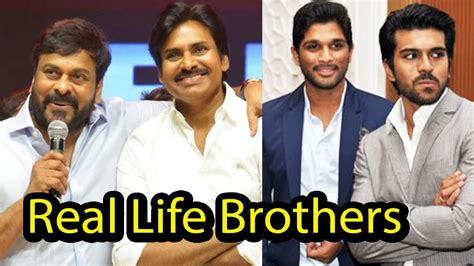 10 South Indian Actors Who Are Real Life Brothers – Family Time! - YouTube