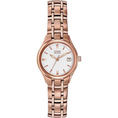 Citizen Ladies Rose Gold Eco-Drive Watch - Women's Watches from Faith ...