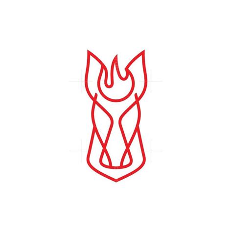 Fire Horse Logo | Fire horse, Horse logo, Horse artwork