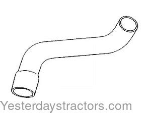 John Deere Radiator Hose Lower For John Deere 4030 R53550