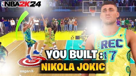 This Nikola Jokic Build Is A Cheat Code In Nba 2k24 Best Diming 3 Level Threat Center Build